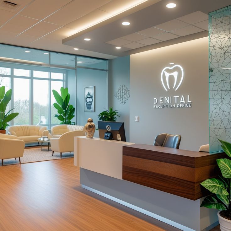 Modern dental clinic office
